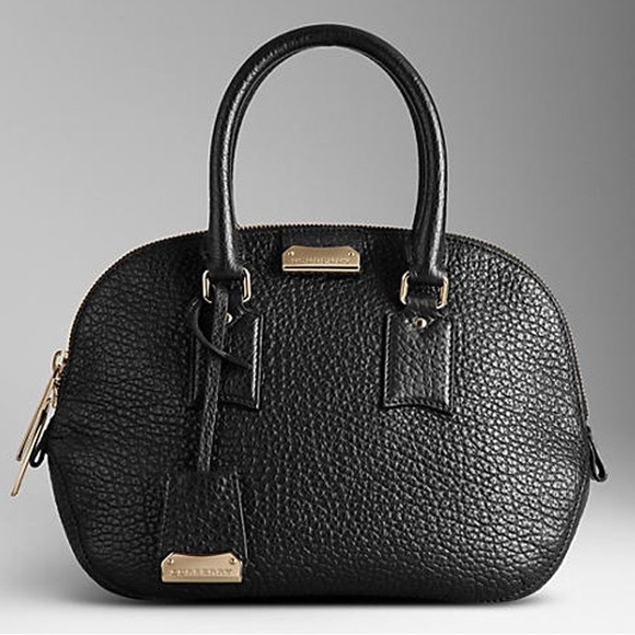 Burberry Orchard Navy blue Grained Leather bag with strap - Picture 7 of 7